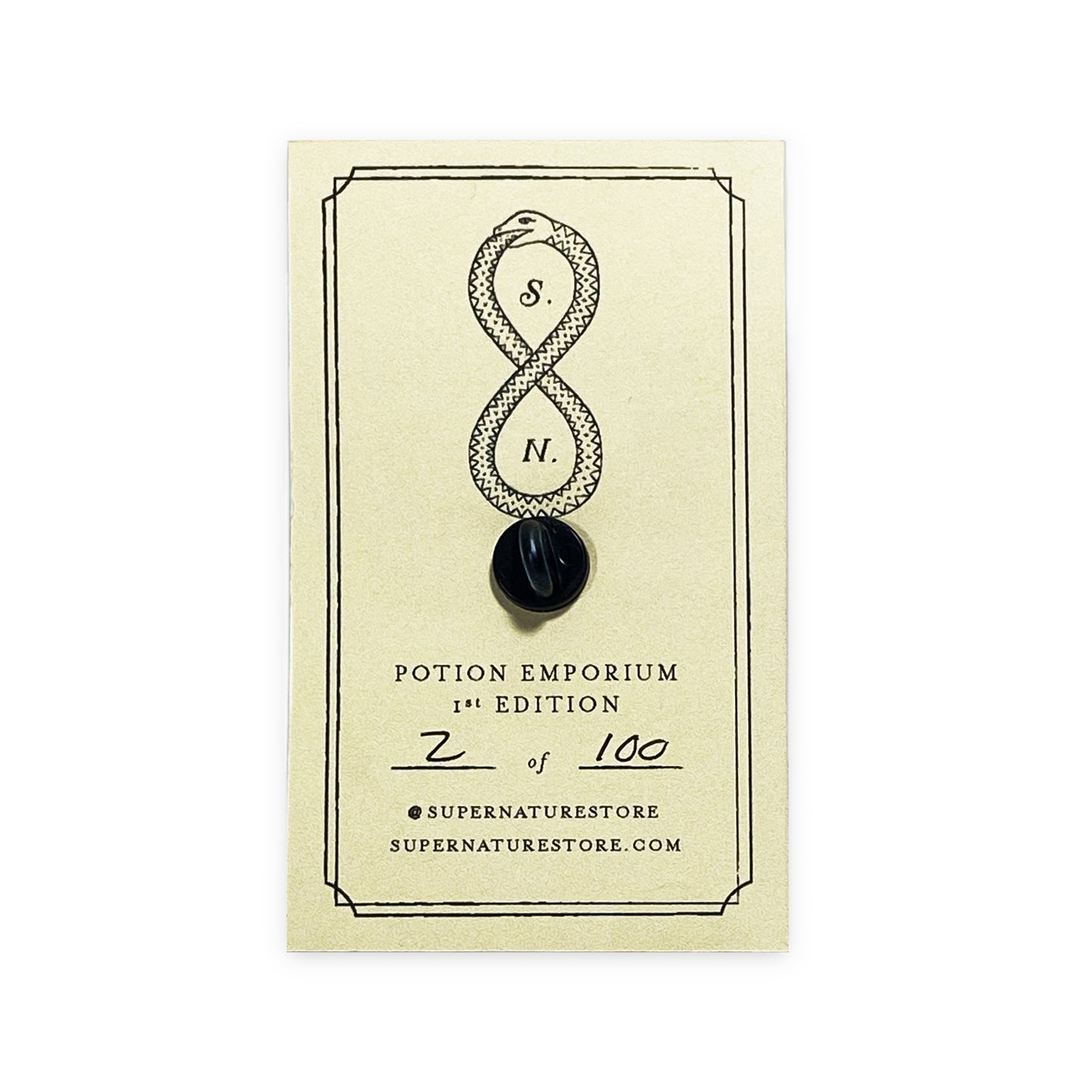 Reversal of Fortune Enamel Pin