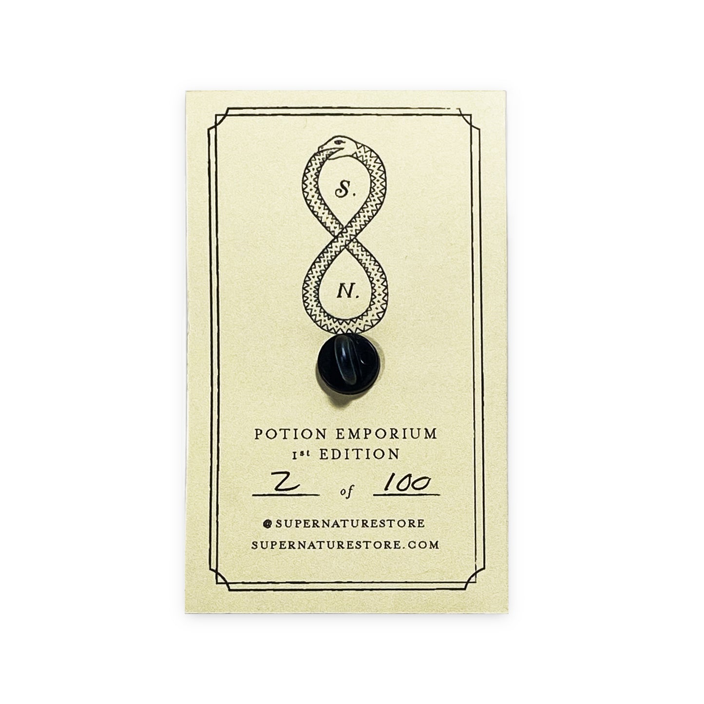 In Articulo Mortis Enamel Pin