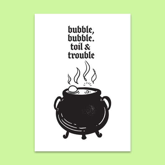 Toil & Trouble Postcard