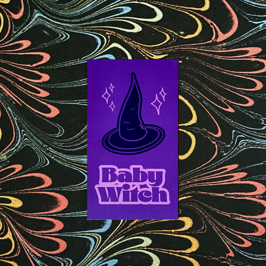 Baby Witch Fridge Magnet