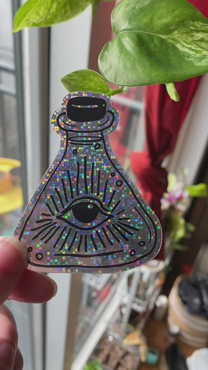 Eye Potion Glitter Sticker