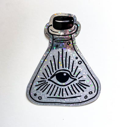 Eye Potion Glitter Sticker