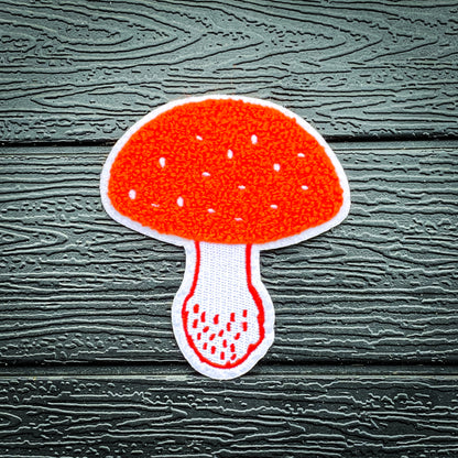 Fuzzy Shroom Chenille Patch
