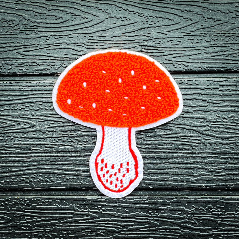 Fuzzy Shroom Chenille Patch