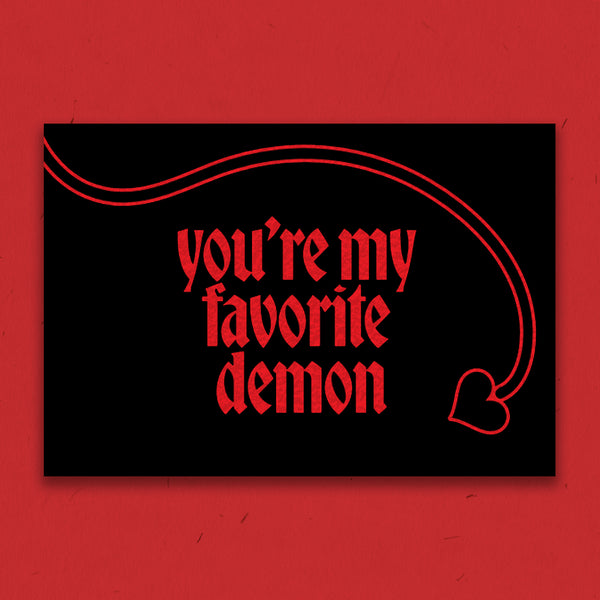 Favorite Demon Card