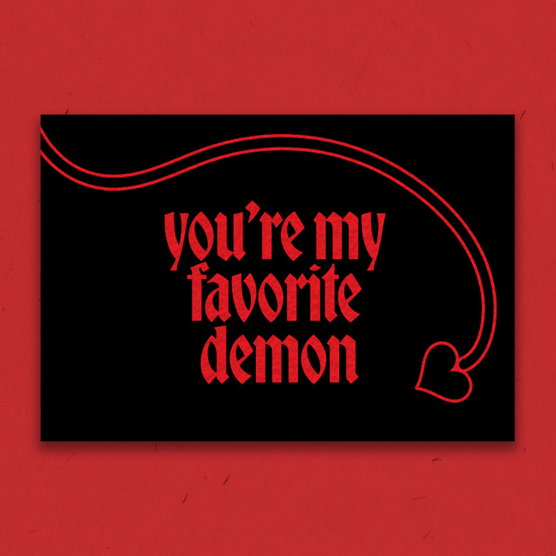 Favorite Demon Card