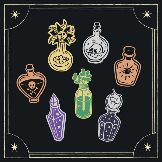 7 Potion Pin Bundle