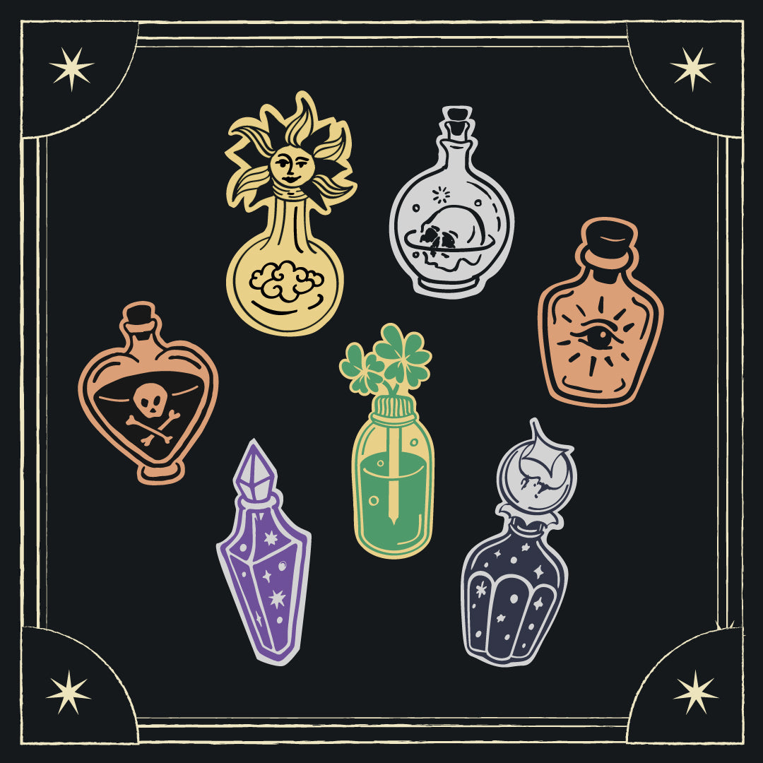 7 Potion Pin Bundle