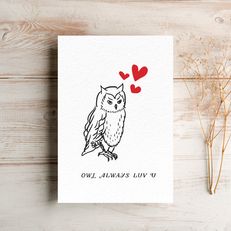 Owl Always Luv U Card