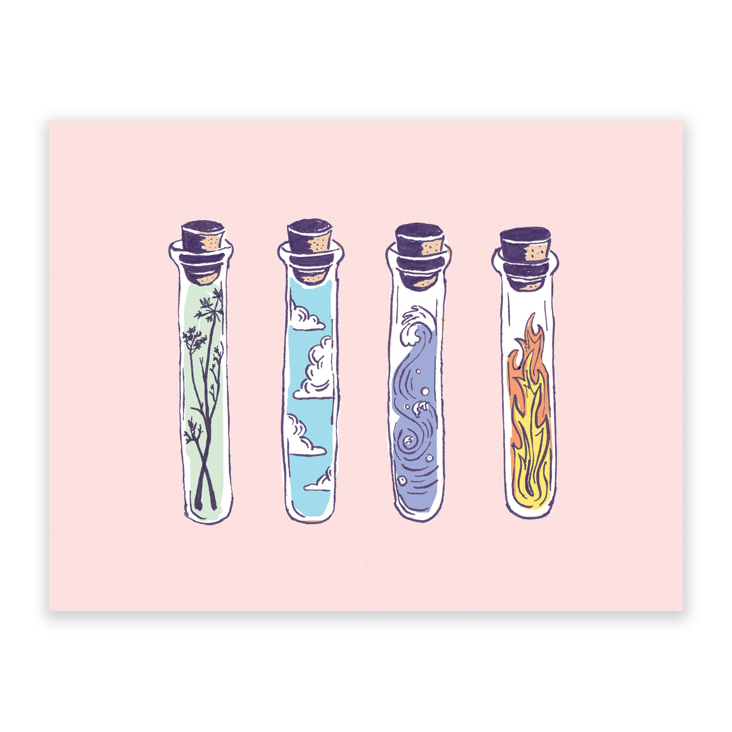 4 Elements Print