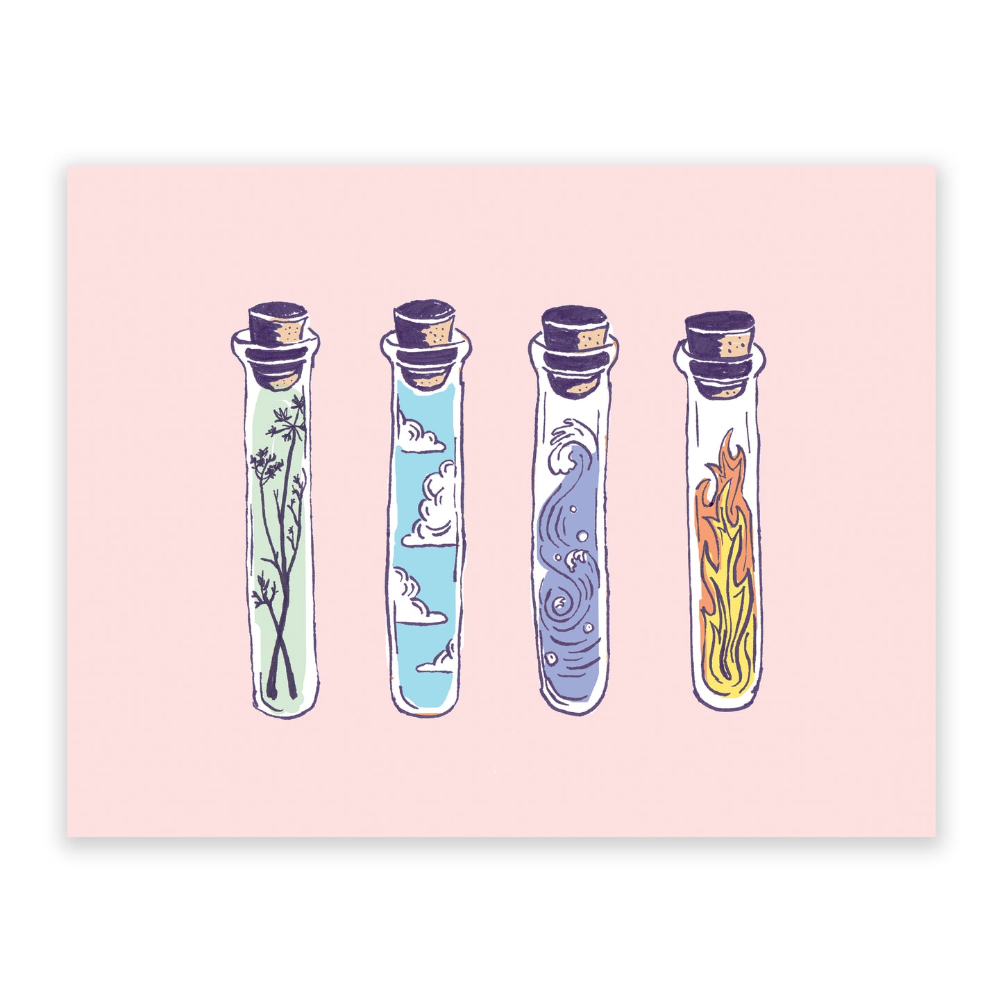 Test Tube Print